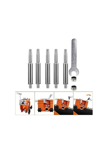 Lijinxu Çapak Bit Seti Sertlik 6mm Şaft Dıy Takı 5-adet-4.8mm