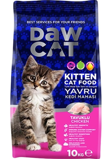 Yavru Kedi Maması - Dawcat - 10 Kg