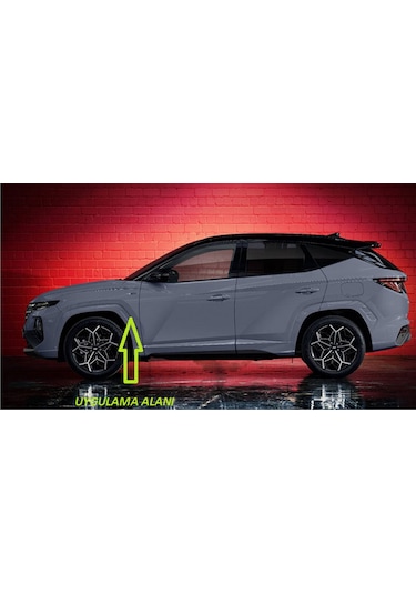 Hyundai N Line Performance Çamurluk Yanı Damla Desen Logo Arma Se