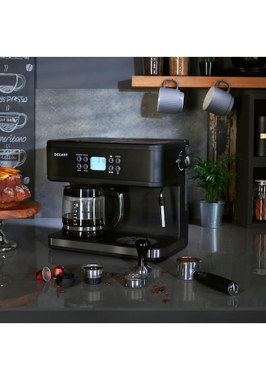 Dexart Home Barista 3-in-1 Filtre Kahve & Espresso Makinesi