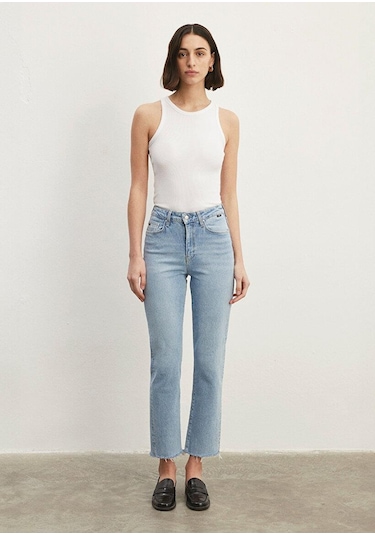 Mavi Kadın New York Bleach Classic Denim 101441-86391 Mavi