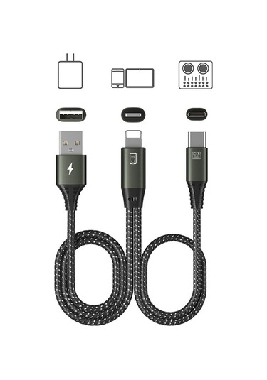 Novahub T22 8 Pin Type-c / Usb-c Küçük Boyutlu Canlı Otg Ses Kartı Kablosu, Cep Telefonu Şarj Ses Kayıt Veri Kablosu