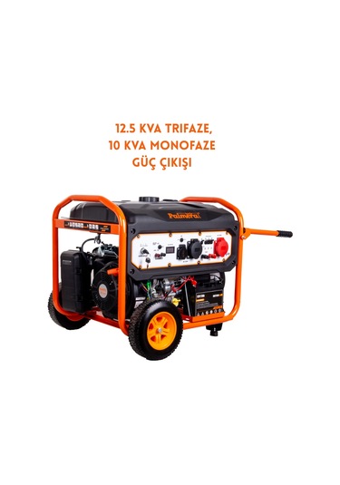 Palmera PA13000JMD 12.5Kva Benzinli Monofaze Trifaze Dual Jeneratör