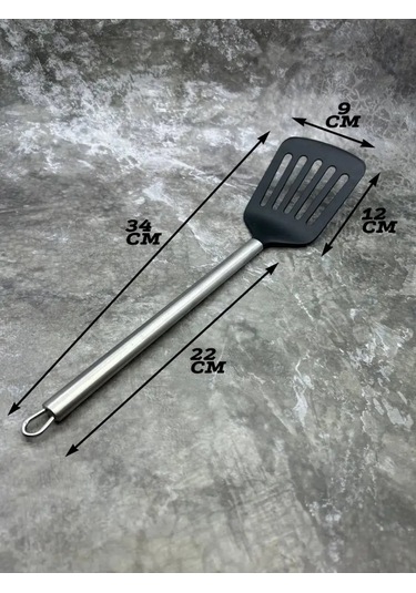Kupart Naylon 32 Cm Mutfak Spatulası 149988289 Siyah