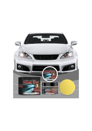 Araba Far Çizik Giderme Kremi, Far Temizleme, Parlatma, Yenileme, Çizik Sararma, Kristal Kaplama Maddesi 100g,jwcwsq