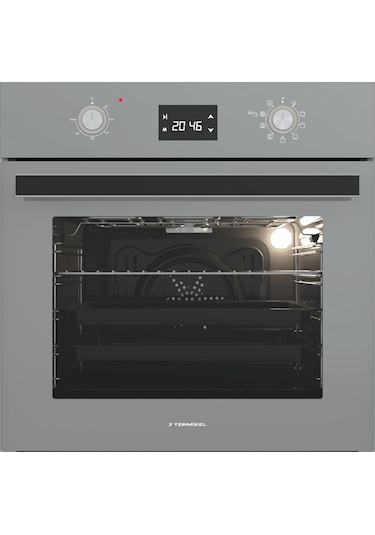 Termikel BO O6555C A + BH P6194C A Gri Ankastre Set