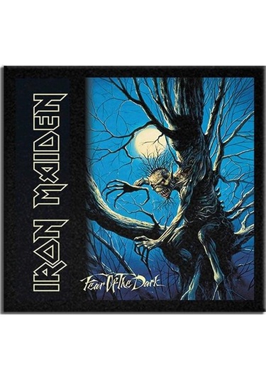 Iron Maiden Fear Of The Dark Albüm Arma Peç Patch Yama Çok Renkli