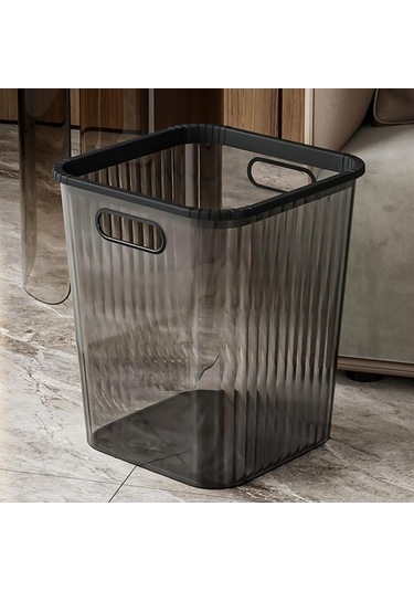 Pazly Suntek Siyah S Oturma Odası Minimalist Kovası Kağıt Çöp Atık Au Siyah