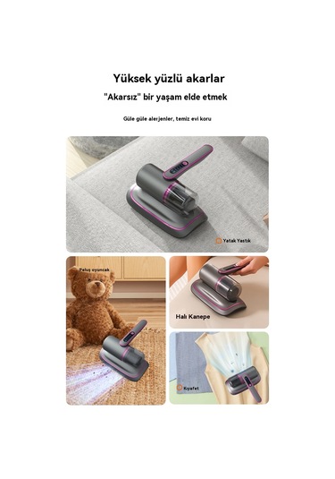 Aurora Yatak Vakuum Temizleyici Mite Çıkarıcıvakuum Temizleyici Uv Sterilizasyonu