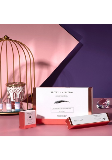 Kangvka Kaş Perm Seti 9 Parça - Profesyonel Kaş Kıvrımı Ve Şekillendirme - Ev Ve Salonu İçin Kolay Kullanım