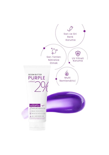 Procsin Boom Butter Purple&Violet Şampuan 250 ML