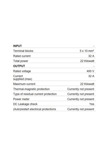 Gewiss GWJ3004R RFID Start T2 Soketli 22 kW Elektrikli Araç Şarj İstasyonu