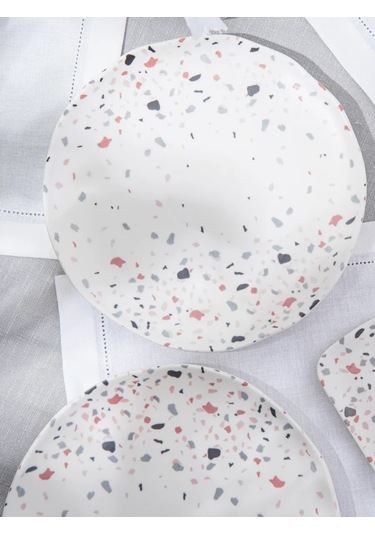 Magistro 2 Kişilik Tabak Takımı D 27 Cm Yemek Tabağı 242991425 Beyaz