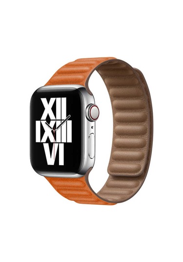 Watch 38mm Uyumlu Krd-34 Deri Bth Kordon Açık Yeşil