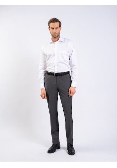 Karaca Erkek Regular Fıt Gömlek-beyaz 114304310-25-s 120048 Beyaz