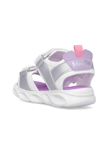 Kinetix 102005896 5m Asran P 5fx Kız Çocuk Düz Sandalet Gümüş Gümüş