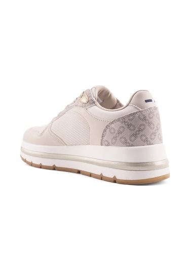 U.s. Polo Assn. Shery 5fx Bej Kadın Sneaker Bej