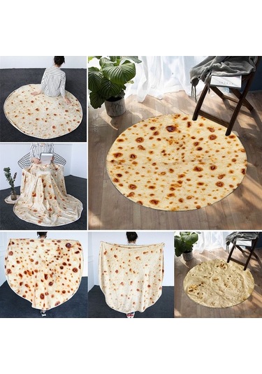 Fastbuy 100cm Meksika Tortilla Kumaşı Battaniye - Koltuk Yatağı Kaplama, Yumuşak Kumaş Diğer