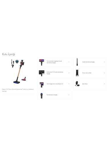 Dyson V16 Piston Animal Submarine Dikey Şarjlı Süpürge