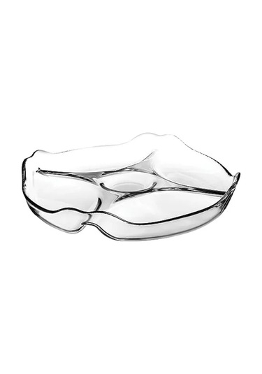 Fonksiyonel Bölmeli Kahvaltı Tabak, 252 Mm 124-Pembe