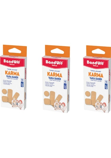 Banduff Karma Yara Bandı 3 x 10'lu