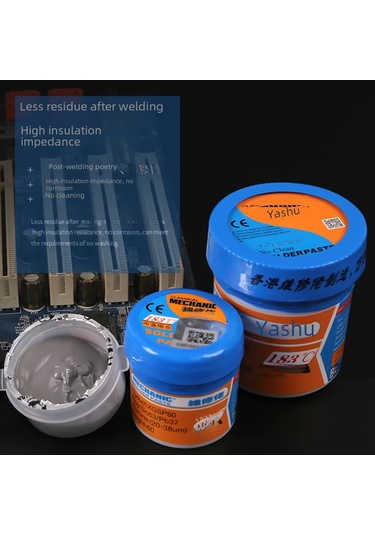 Springsun Tamirci Kurşunlu Lehim Macunu Xg-50 Xgsp80 60g 183 C, Smt Elektronik Devre Tamiri İçin Yüksek Kaliteli Lehim Paste 30/35g, 42/60g Seçenekleri