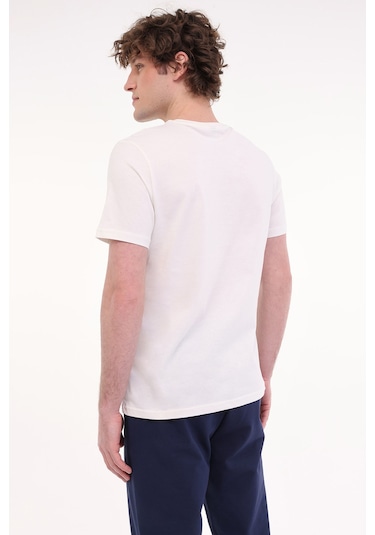 Kinetix Mb Pam C 11sn220 5fx Beyaz Erkek Kısa Kol T-shirt Beyaz