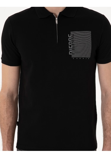Pierre Cardin Erkek Siyah Tişört 50307929-vr046 Siyah