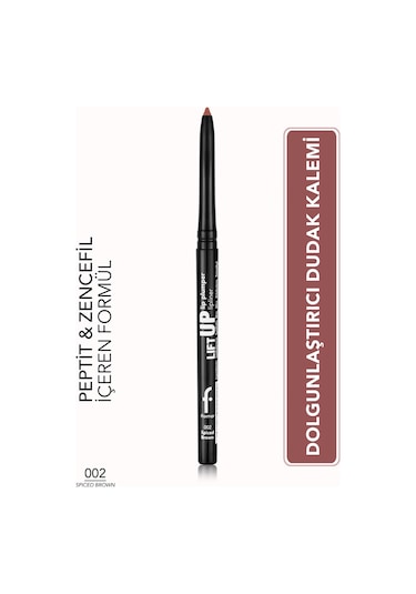 Flormar Lift Up Lip Plumper Lipliner Dolgunlaştırıcı Etkili & Uzun Süre Kalıcı Dudak Kalemi 002 Spıced Brown