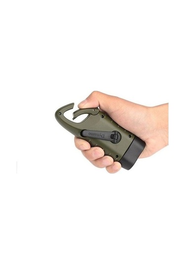 Yifomall Askeri Yeşili Eldivenli El Feneri, Led Işık Kaynağı, Ev Ve Doğa İçin Acil Kullanim, Dağcılık Ve Kamp Malzemesi Yeşil