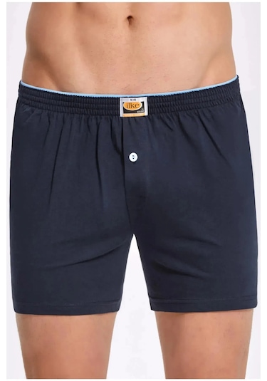 6'lı Paket İlke Erkek Penye Boxer 001