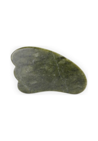 Yeşim Gua Sha Masaj Taşı Yeşil