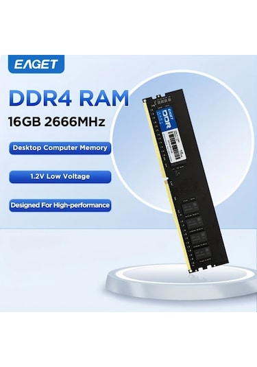 Dashanshop Eaget 8gb 2666mhz Ddr4 Ram Masaüstü Bilgisayar Bellek Yükseltme
