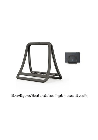 Dikey Dizüstü Bilgisayar Standı Evrensel Tablet Masaüstü Standı Dizüstü Black