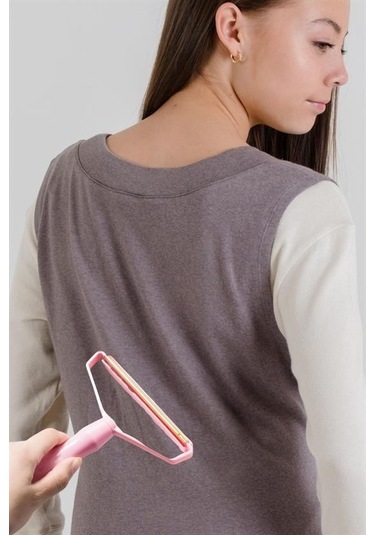 Petinka Tüy Toplayıcı Taşınabilir Çift Taraflı Elbise Kazak Kumaş Tüy Tiftik Temizleyici Toplayıcı