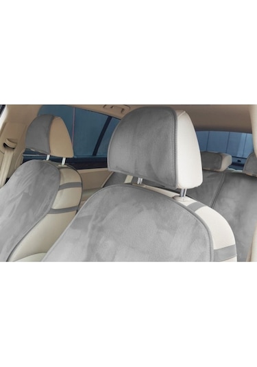 Peugeot 301 Yeni Nesil Koltuk Koruyucu 2012-2016 Ön-arka Kılıf Minder Gri