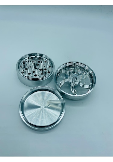 Tobaccoturk724 Çelik Metal 3parça Tutun Öğütücü Grinder 60 MM aly270