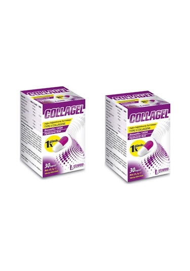 Ledapharma Collagel - Type Ii Collagene 30 Kapsül 2'Li Paket