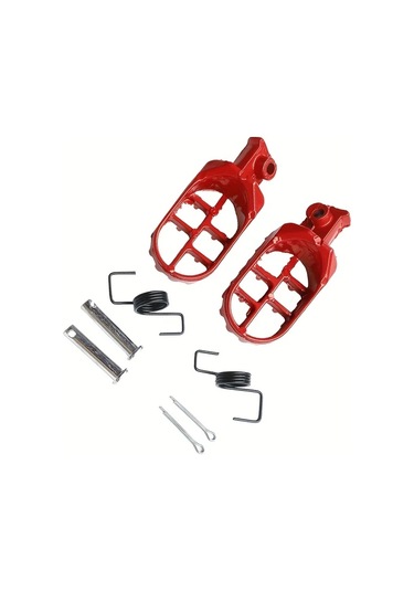 Chuangyinshop Siyah Dirt Bike Için Ayak Pedalları Crf50 Crf70 Crf80 Crf100f Xr50r Motorcycle Ayaklık
