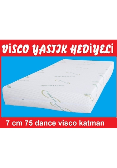 Yatakmerkezi 100X200 Visco Yatak 7 Cm Visco 75 Dansite
