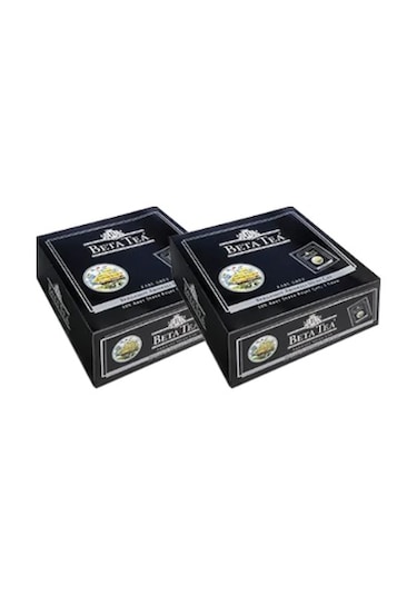 Beta Tea Earl Grey Bergamot Aromalı Siyah Bardak Poşet Çay 2'li 100 x 2 G