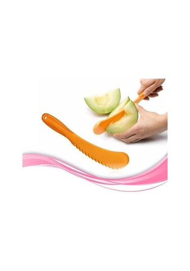 Buffer Pratik Kolay Kavun Kesme Çekirdek Ayıklama Bıçağı Plastik Aparat Çok Renkli