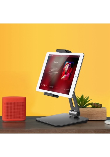Cbtx Ap-7xn Masaüstü Tablet Tutucu Taşınabilir Telefon Standı İpad Pro Desteği 7-13 İnç Cihazlarla Uyumlu - Koyu Gri