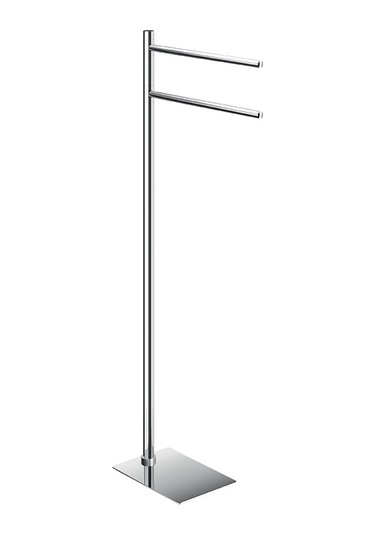 Trilly Ayaklı Havluluk, 34xh83.3x14cm - Parlak Paslanmaz Çelik Parlak Paslanmaz Çelik