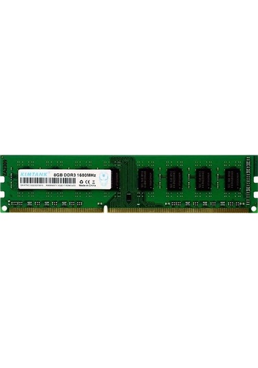Meridiangoods Kimtank Ddr3 8gb 1600mhz Yeşil Masaüstü Bilgisayar Bellek Ram