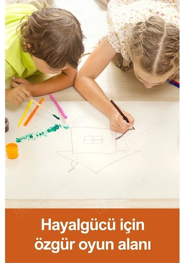 Melolisa Hello Kity Temalı Dev Boyama Rulosu 60x250 Cm