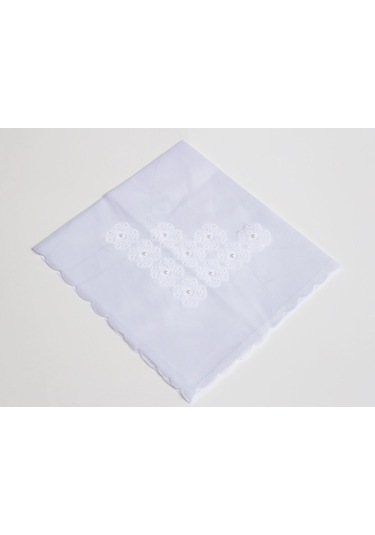 Assehome Saten Iğne Oyalı Incili Bohça