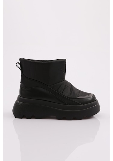 Dgn Es809 Kadin Kalin Taban Paraşüt Bot ES809-2007-R1534 Siyah