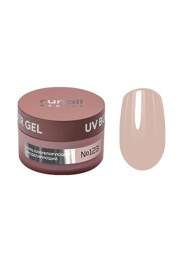 Runail Expert Protez Tırnak Jeli Uv Gel Nude Kum Beji 15gr. 123