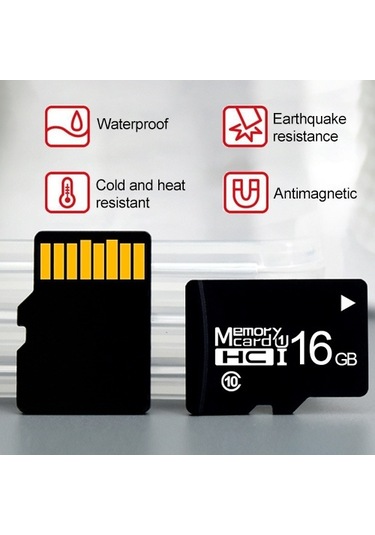 Sones 16 Gb Yüksek Hızlı Sınıf 10 Siyah Tf